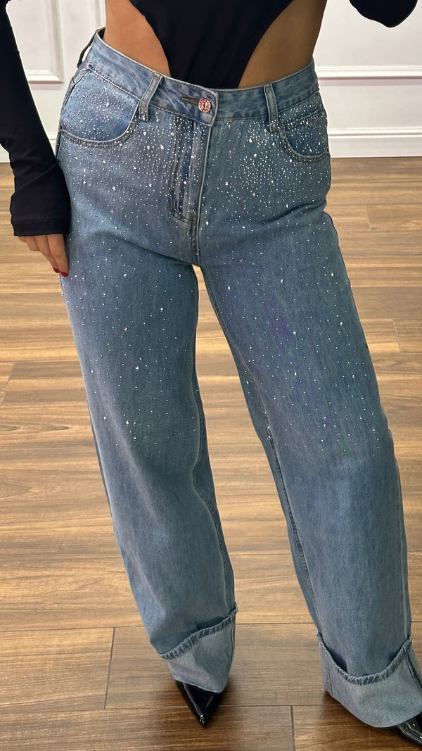 Jeans strass