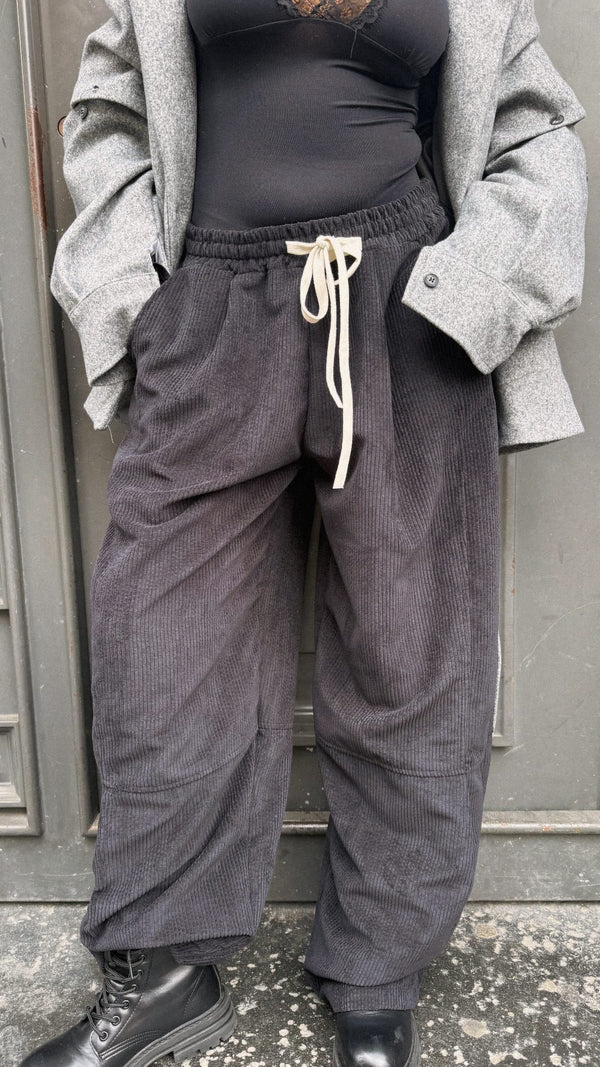 Pantalone velluto justwest